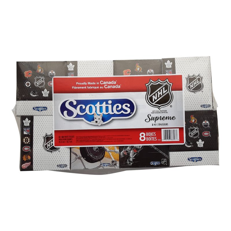 Scotties White Tissues, 60 ct, 8 ct