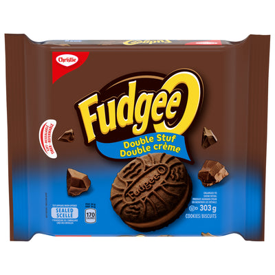 Christie Fudgee-O Double Stuf Chocolate Cookies, 303 g