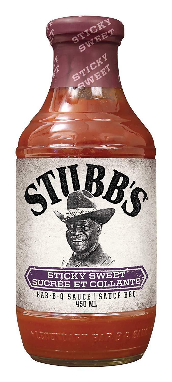 Stubb's Sticky & Sweet BBQ Sauce, 450 mL