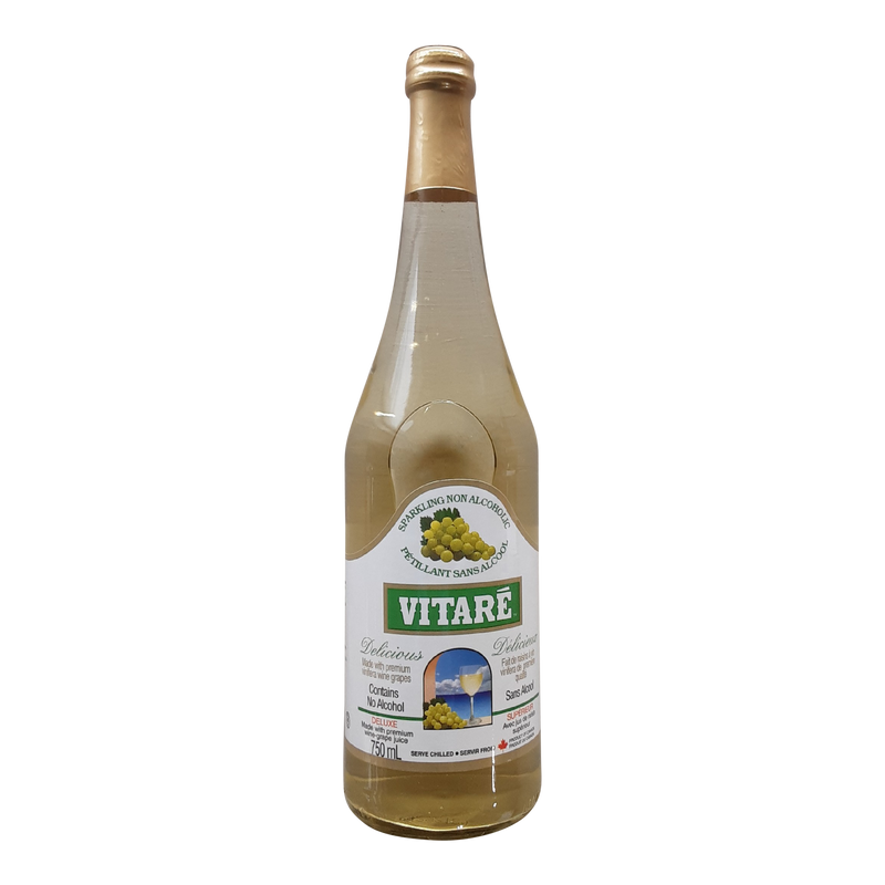 Vitare Non-Alcoholic Sparkling White Wine, 750 mL