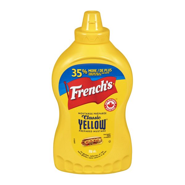 French's Classic Yellow Mustard, 550 mL
