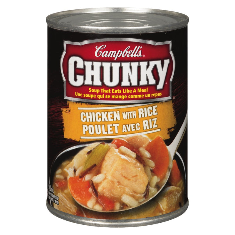 Campbells Chunky Chicken With Rice Soup, 540 mL