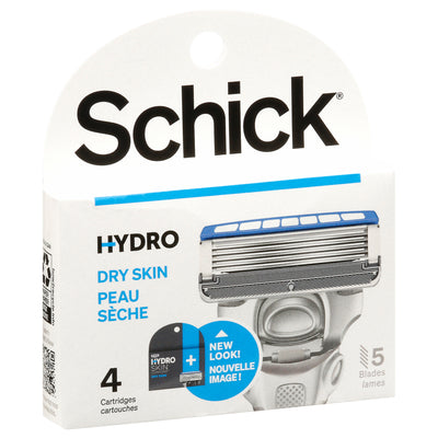 Schick Hydro 5 Hydrating Gel Reservoir Cartridges, 4 ct