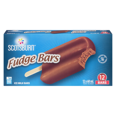 Scotsburn Fudge Bars, 12 x 60 mL