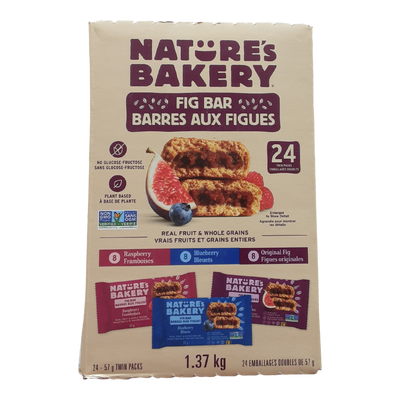 Nature's Bakery Fig Bars Variety Pack, 24 ct