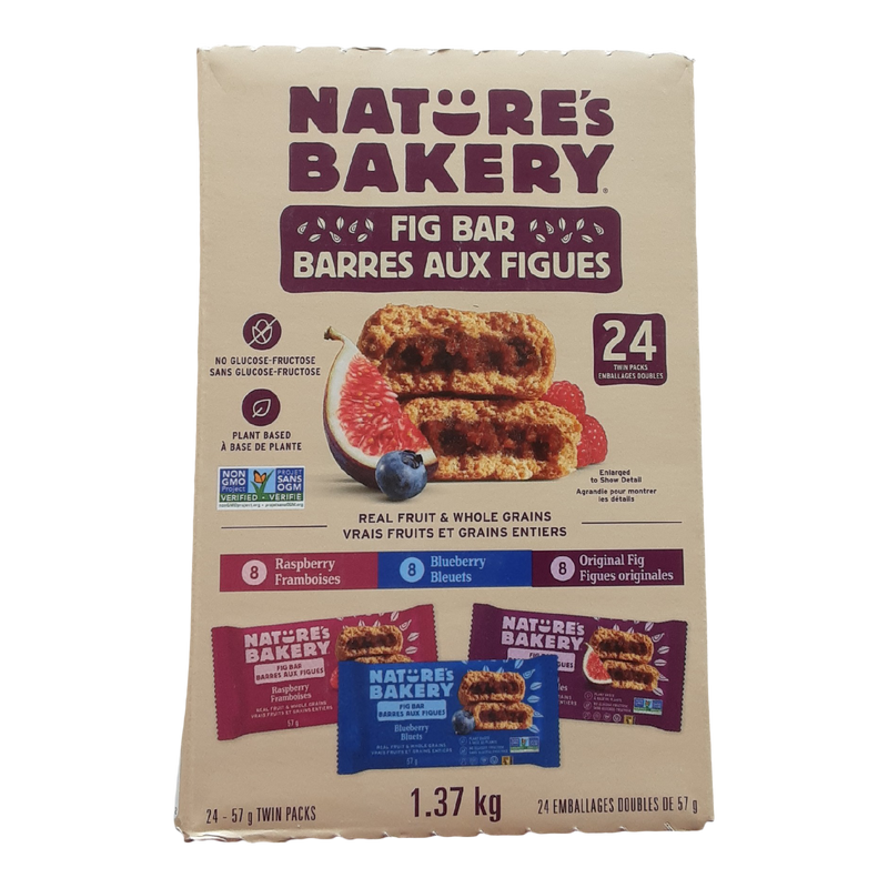 Nature's Bakery Fig Bars Variety Pack, 24 ct