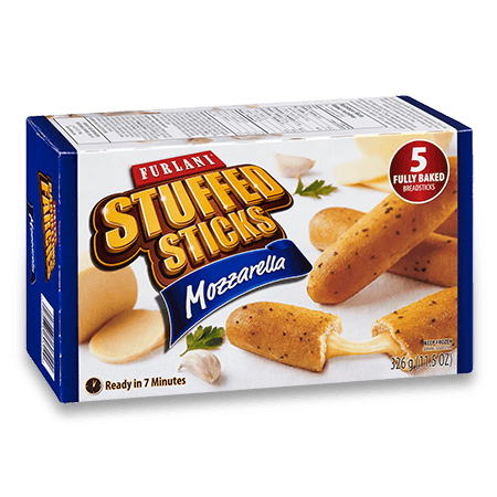 FURLANI STUFFED MOZZA BREADSTICKS