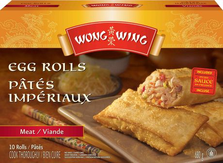 Wong Wing Meat Egg Rolls, 680 g