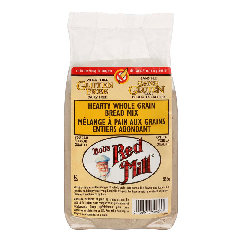 Bob's Red Mill Hearty Whole Grain Bread Mix, 566 g
