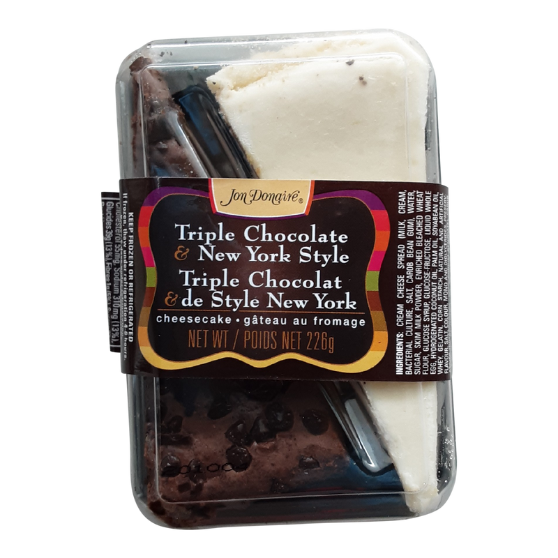 TWIN PK CHOCOLATE & NEW YORK STYLE CHEESECAKE