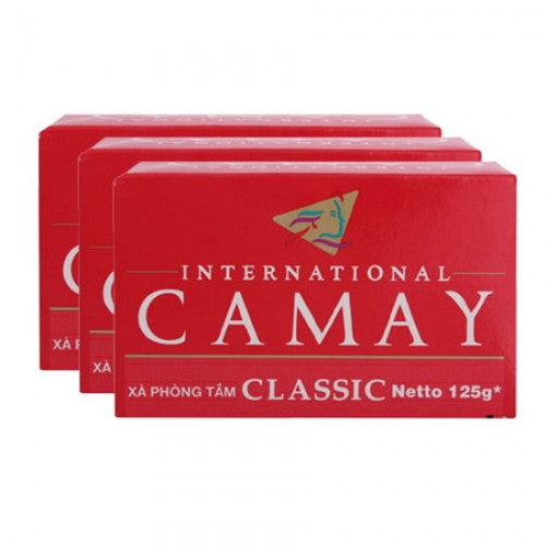 CAMAY CLASSIC SOAP, 3PK