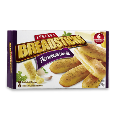 Furlani Parmesan Garlic Breadsticks, 6 ct