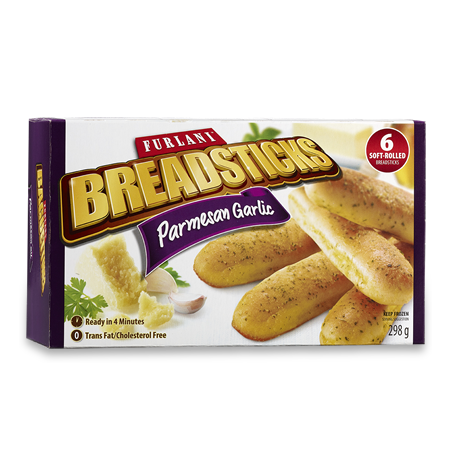 Furlani Parmesan Garlic Breadsticks, 6 ct