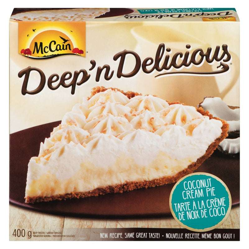 McCain Deep'n Delicious Coconut Cream Pie, 400 g