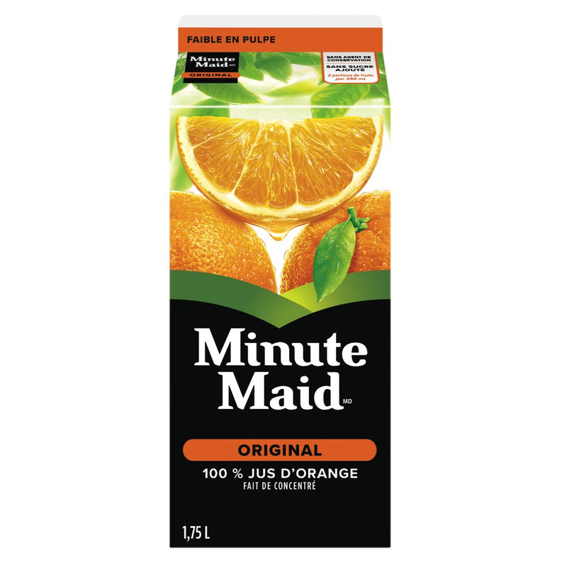 Minute Maid Original 100% Orange Juice, 1.75 l