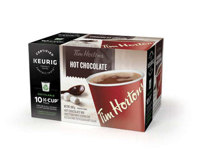 TIM HORTONS K-CUP HOT CHOCOLATE ORIGINAL, 10pk