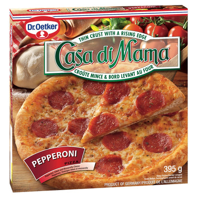 Casa Di Mama Pepperoni Pizza, 395 g