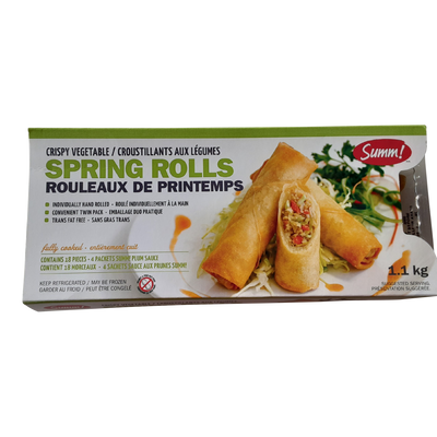 Summ! Crispy Vegetable Spring Rolls, 1.1 kg