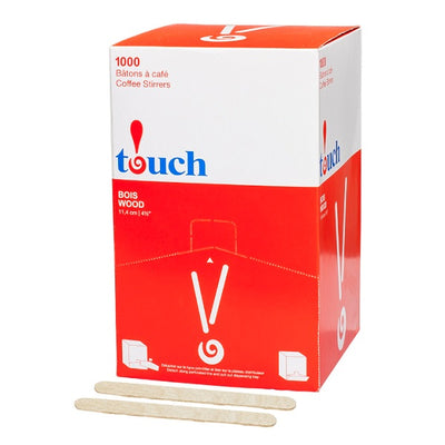 Touch Coffee Stirrers, 1000 ct