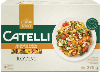 Catelli Bistro Rotini Tri-Colour Vegetable Pasta, 375 g