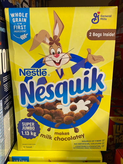 NESTLE NESQUIK CHOCOLATE CEREAL, 1.13kg