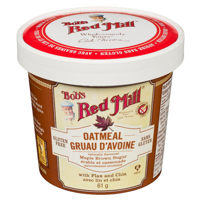 Bob's Red Mill Maple Brown Sugar Flavoured Oatmeal, 61 g