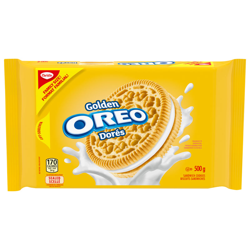 Christie Golden Oreo Cookies, 500 g