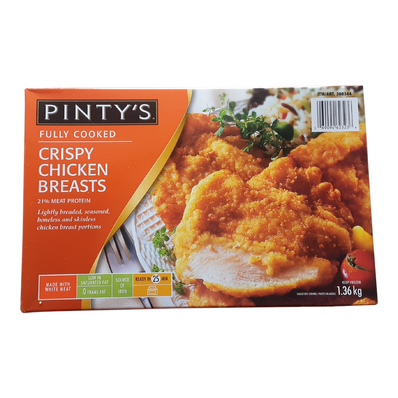 Pinty's Crispy Chicken Breasts, 1.36 kg