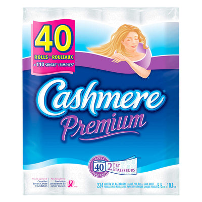 Cashmere Premium Toilet Paper, 40 ct