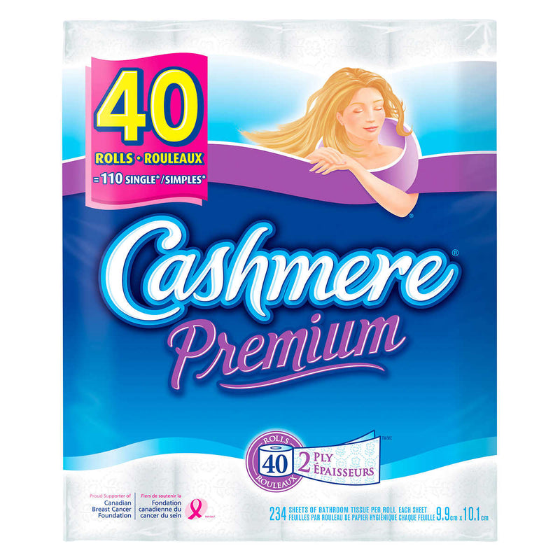 Cashmere Premium Toilet Paper, 40 ct
