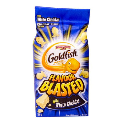 Goldfish Flavour Blasted Wild White Cheddar Crackers, 180 g