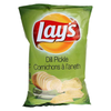 LAY'S DILL PICKLE CHIPS, 165 g
