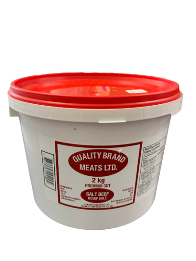 Quality Brand Premium Salt Beef, 2 kg