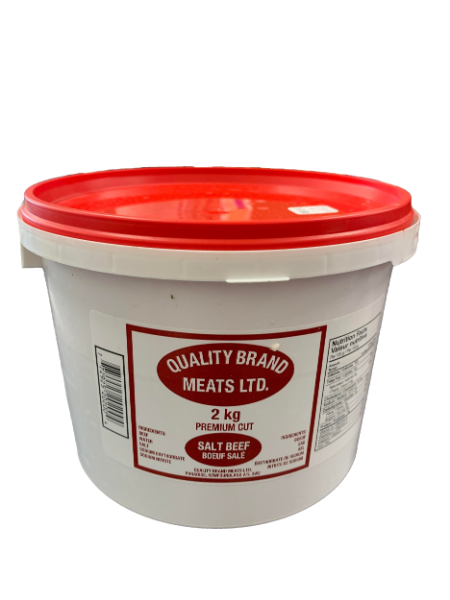 Quality Brand Premium Salt Beef, 2 kg