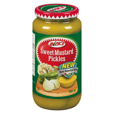 Bick's Sweet Mustard Pickles, 500 mL