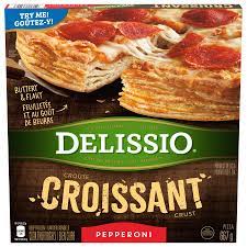 Delissio Croissant Crust Pepperoni Pizza 667 g