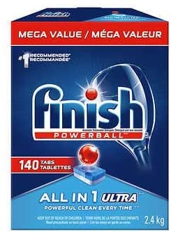 Finish Powerball Dishwasher Tabs, 2.4 kg