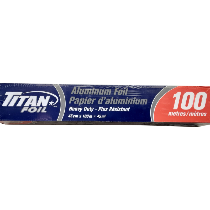 Titan Foil Aluminium Foil, 45 cm x 100 m
