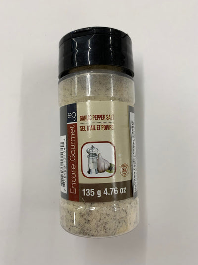 Encore Garlic Pepper Salt, 135 g