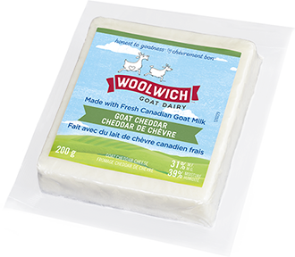 Woolwich Goat Cheddar, 200 g