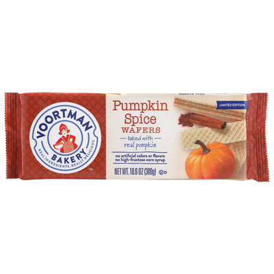 Voortman Pumpkin Spice Wafers, 301 g