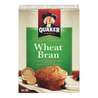 Quaker Wheat Bran, 300 g