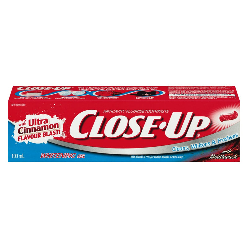 Close-Up Ultra Cinnamon Toothpaste, 100 mL
