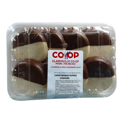 Chocolate Dipped Shortbread Cookies, 240 g