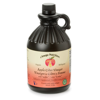 Omega Nutrition Apple Cider Vinegar, 946 mL
