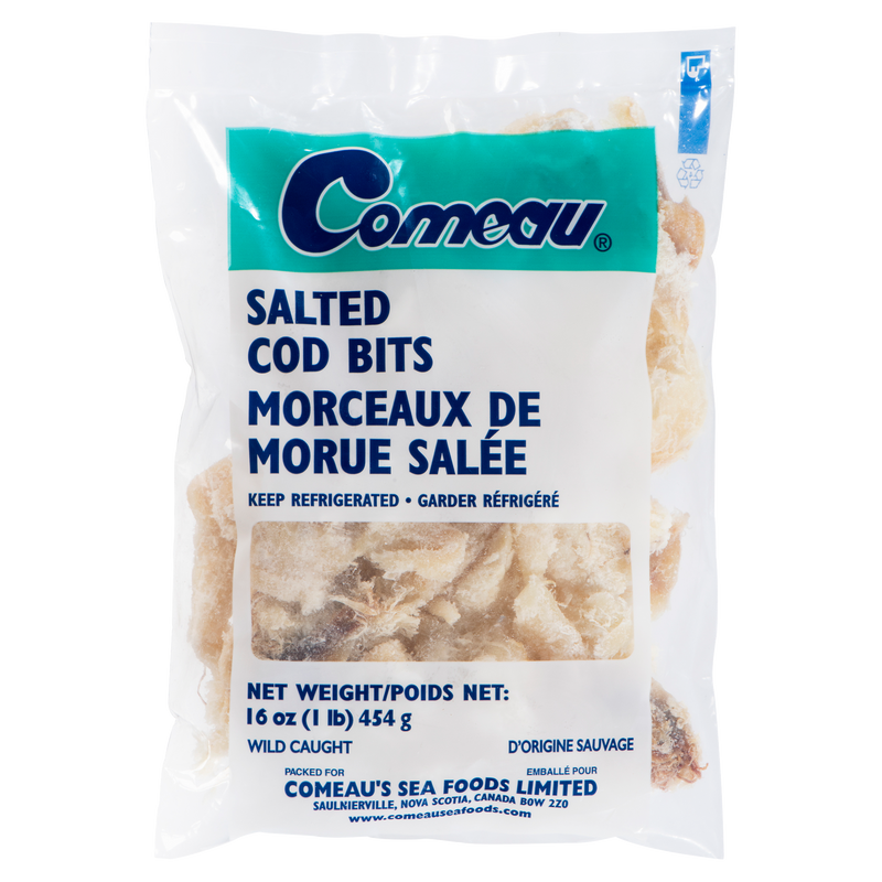 Comeau Salted Cod Bits, 454 g