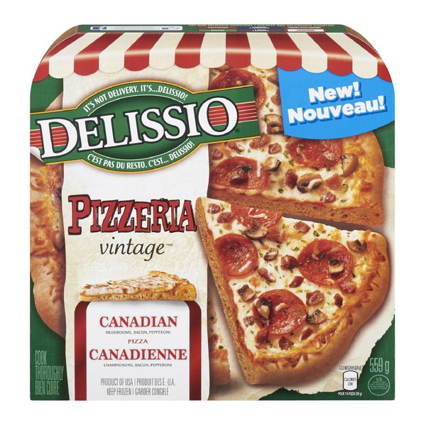 Delissio Pizzeria Canadian Pizza, 559 g