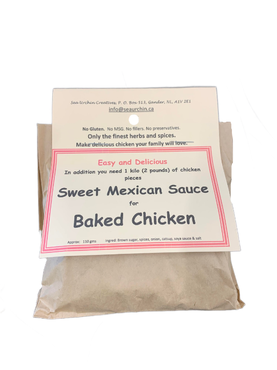 SEA URCHIN SWEET MEXICAN SAUCE, 110 g