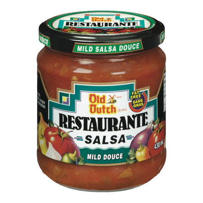 Old Dutch Restaurante Salsa Mild Douce, 430 mL