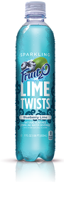 Fruit 2.O Blueberry Lime Twist Sparkling Water, 502mL